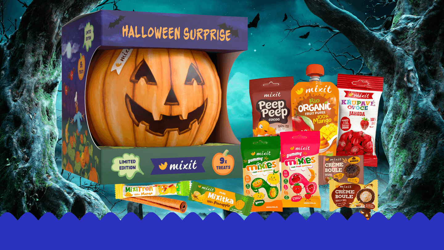 Soutěž o Halloweenskou dýni plnou dobrot od Mixit