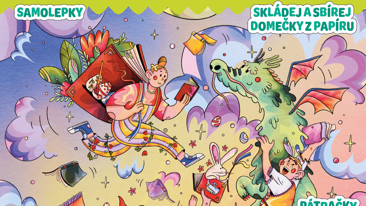 Velikonoční Mateřídouška přináší SAMOLEPKY a super nápady!