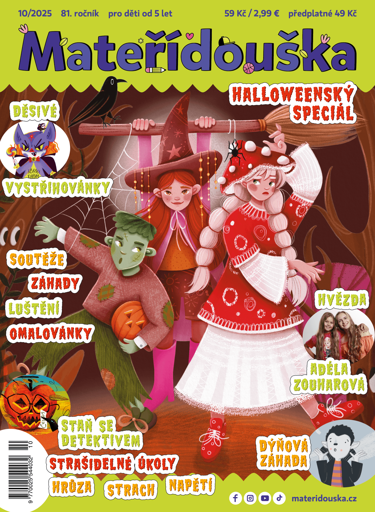 Halloweenský speciál přináší strašidelnou zábavu a soutěž o lístky na muzikál Edudant a Francimor