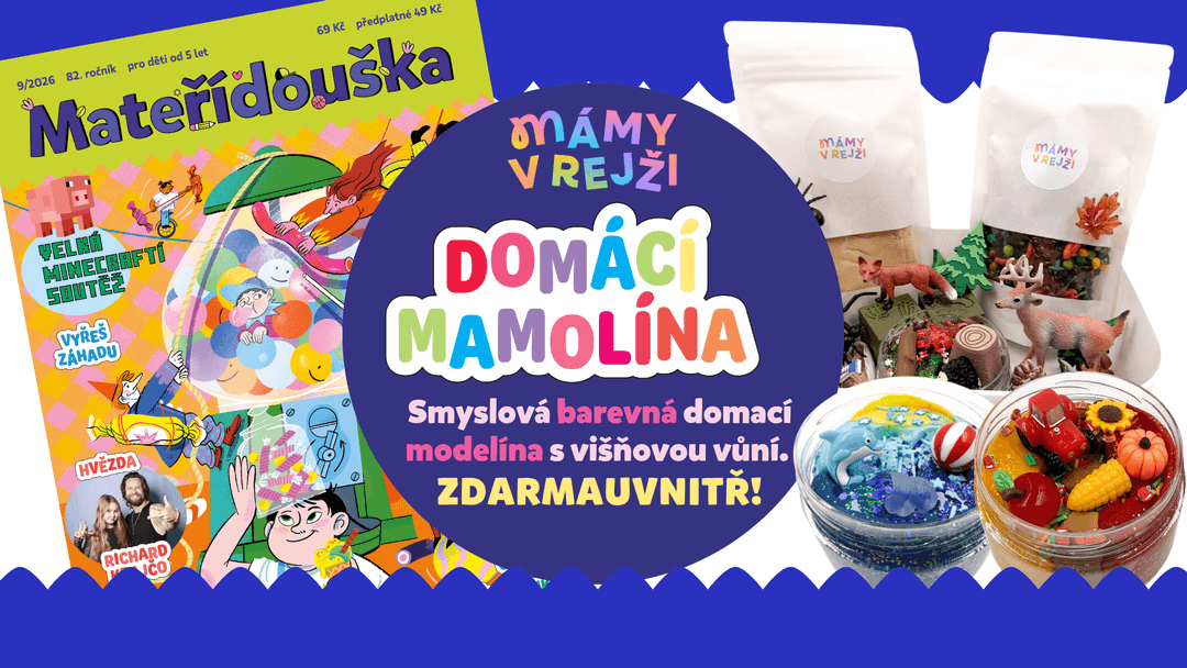 Mateřídouška přináší v září super dárek pro všechny tvořivé děti