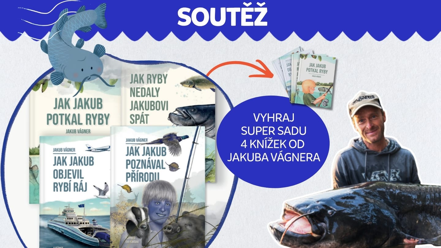 Soutěž o sadu 4 knížek od Jakuba Vágnera