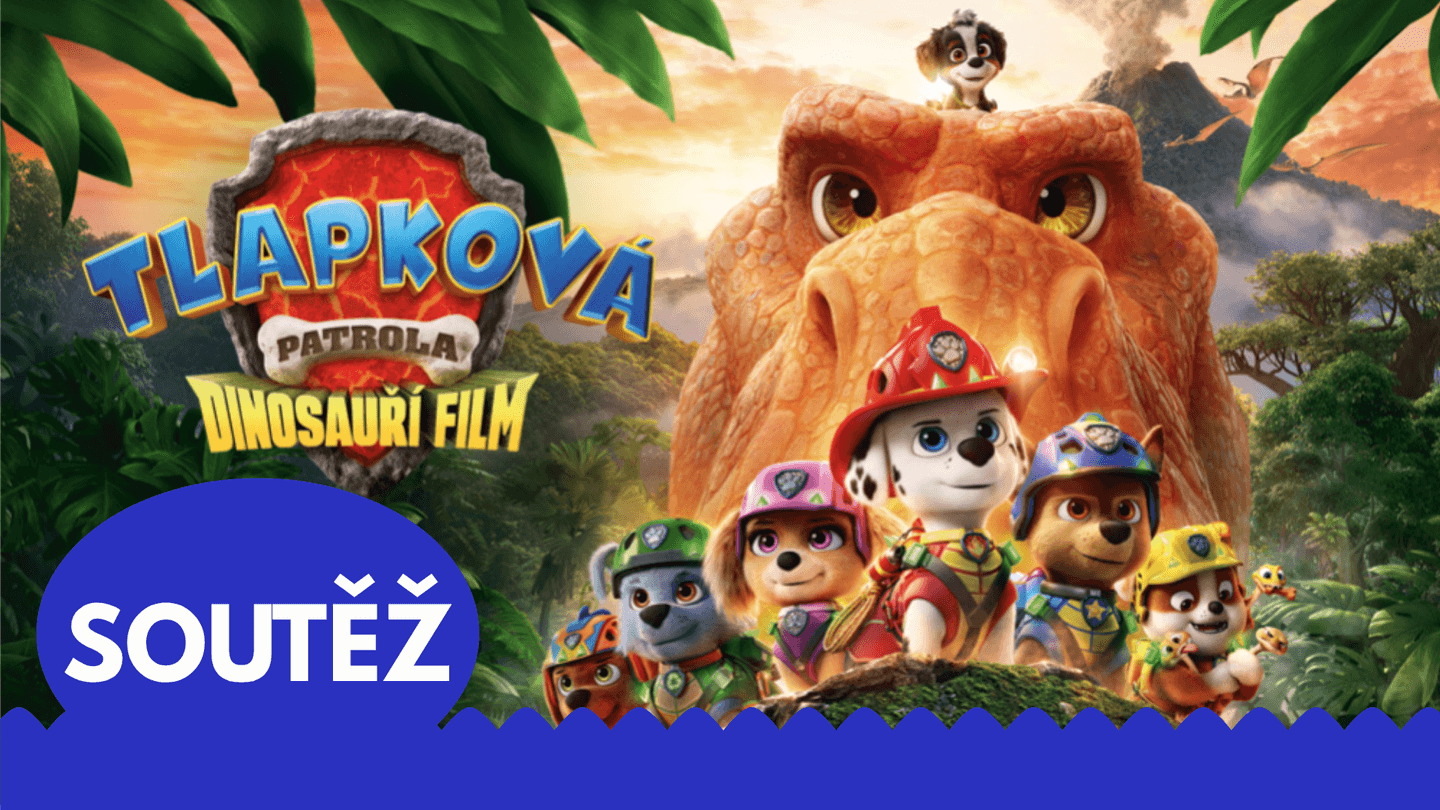 Soutěž s animákem TLAPKOVÁ PATROLA Dinosauří film
