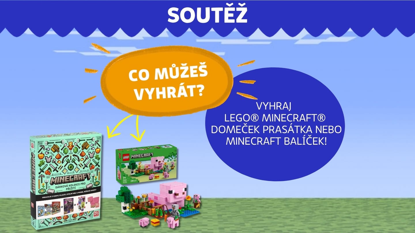 Vyhraj super MINECRAFT balíček