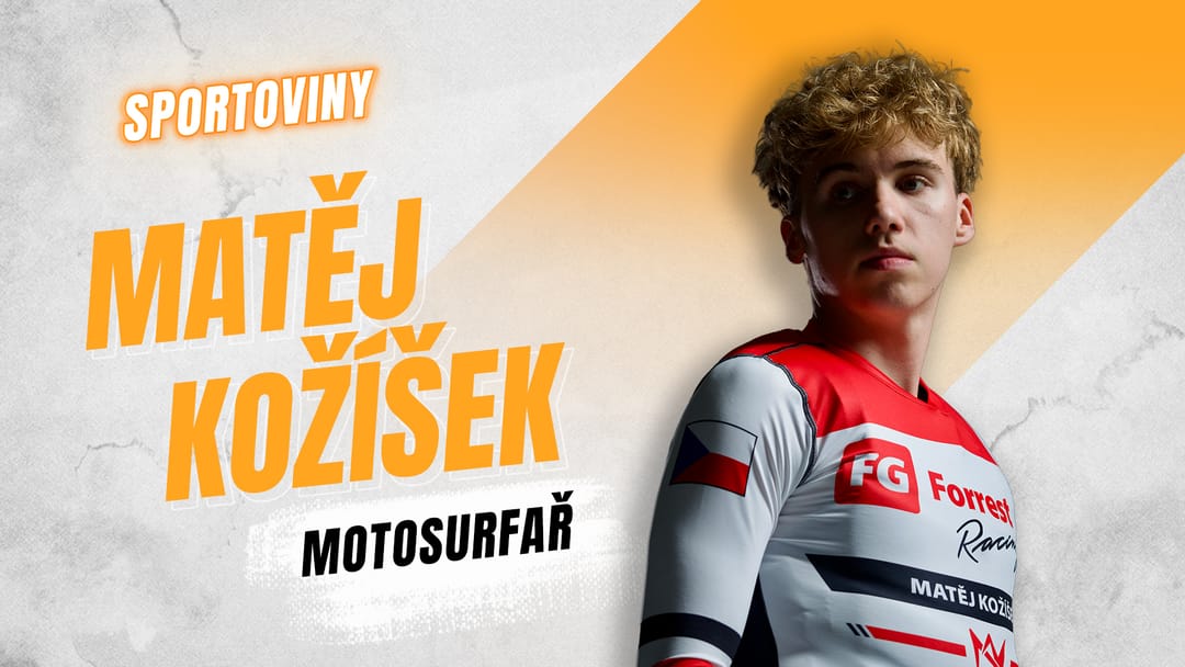 Matěj Kožíšek - MOTOSURF - nový podcast Sportoviny