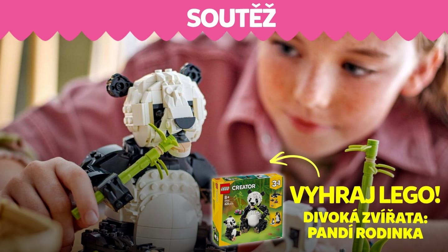 Vyhrajte LEGO Divoká zvířata: Pandí rodinka se ZOO Praha