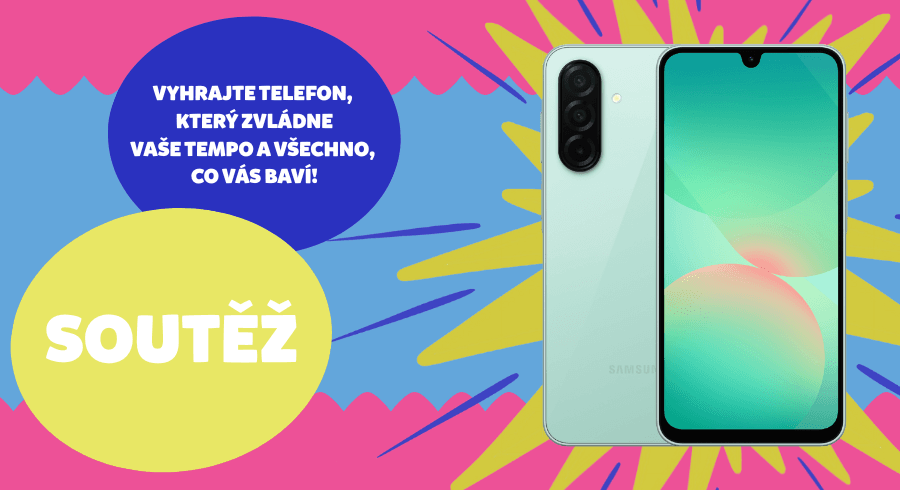 Soutěž o nadupaný telefon Samsung GALAXY A26