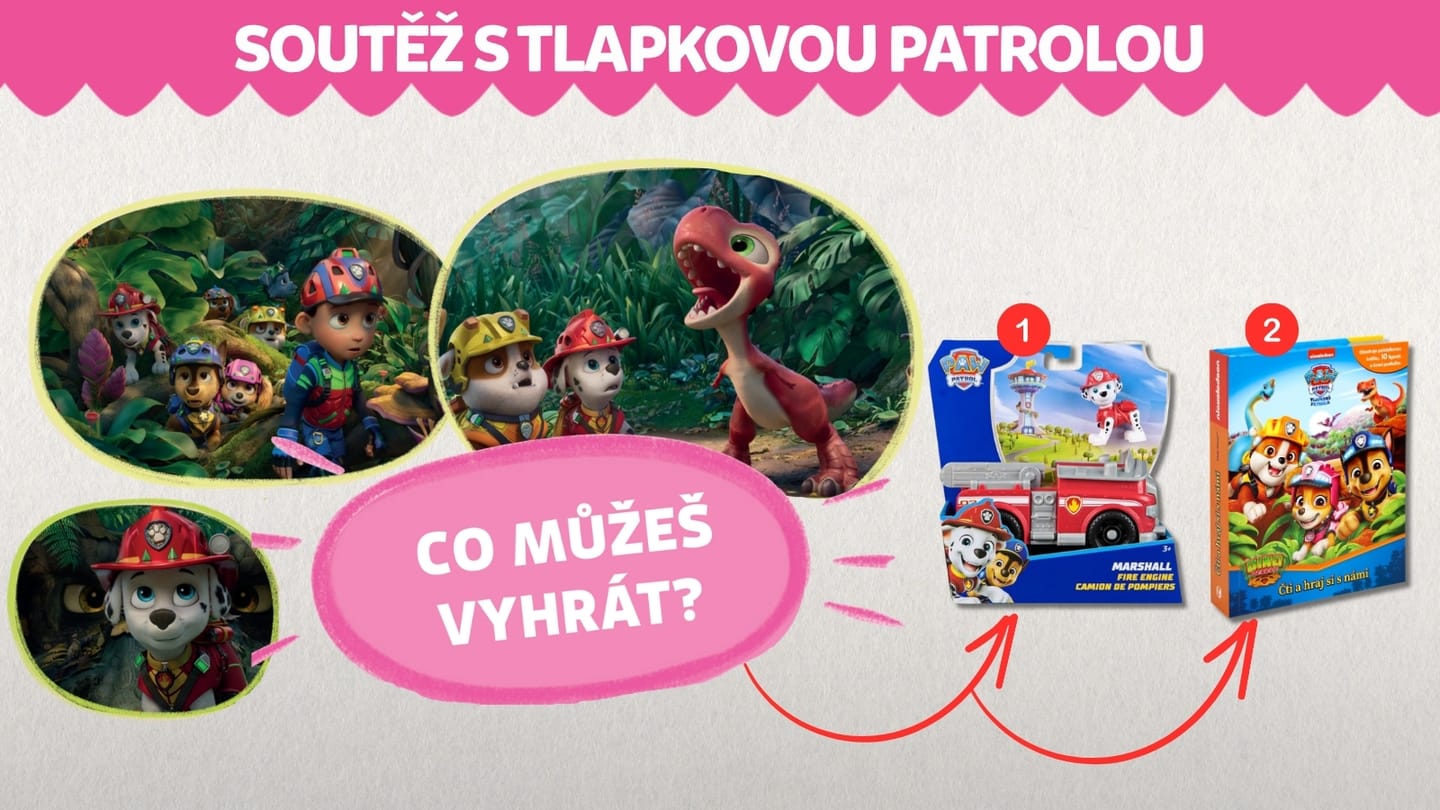 Soutěž s Tlapkovou patrolou
