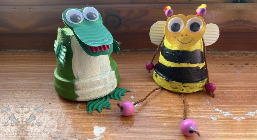 Jarní tvoření: Vyrobte si s dětmi zvířátka z květináčů