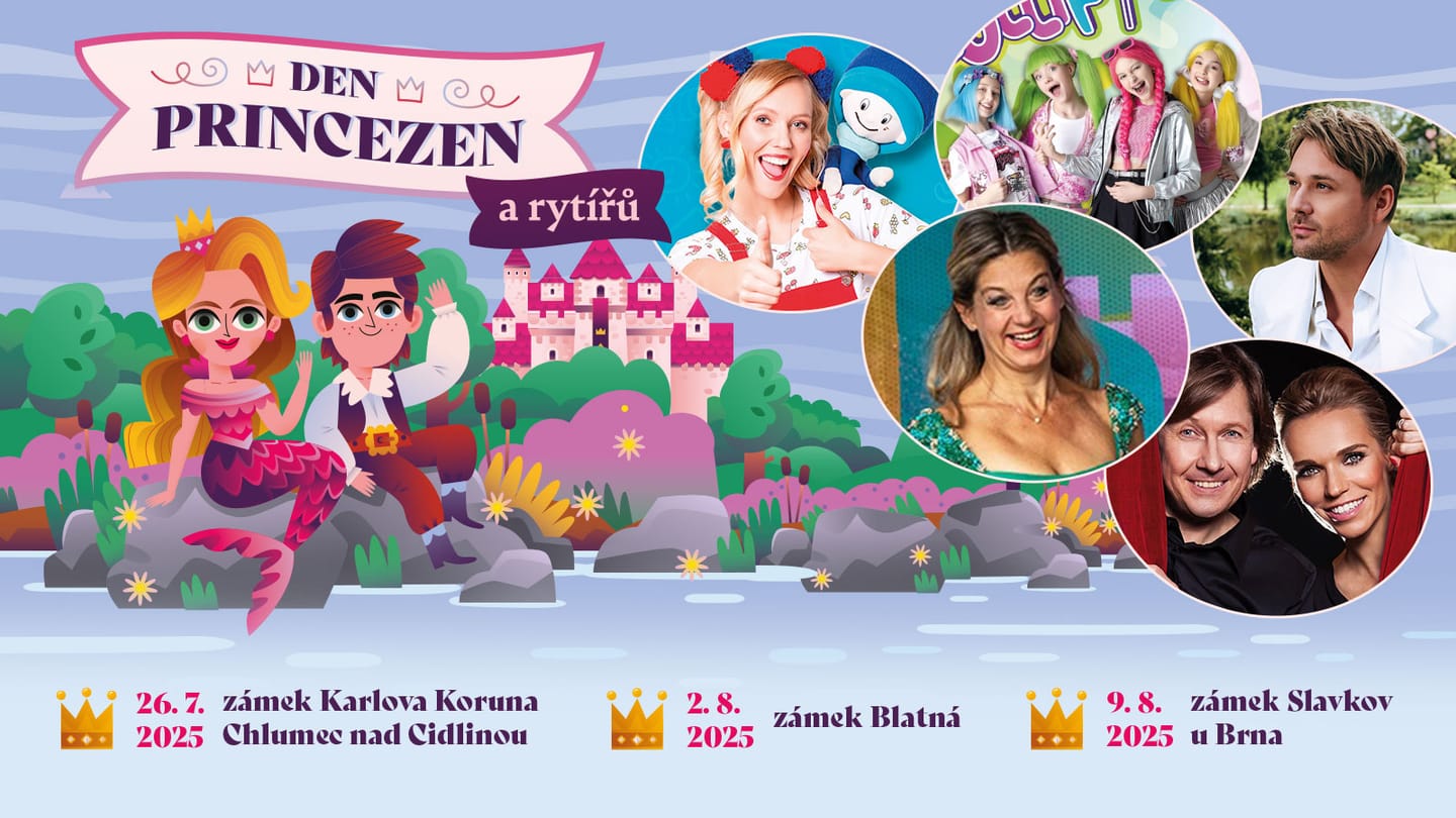 Známe program na Den princezen a rytířů na zámku Slavkov u Brna