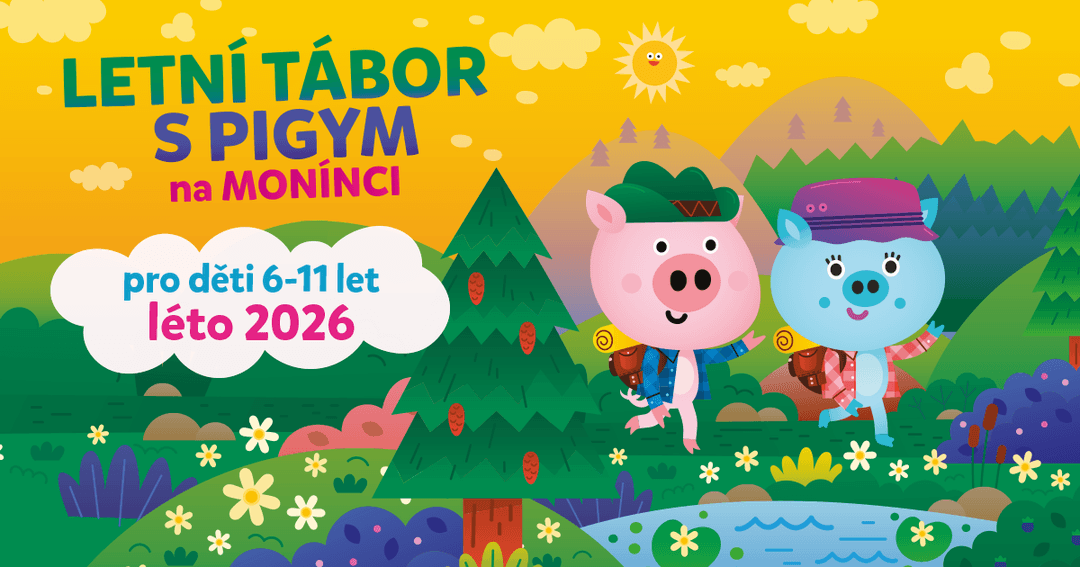 Letní tábor s Pigym na Monínci – poslední volná místa!