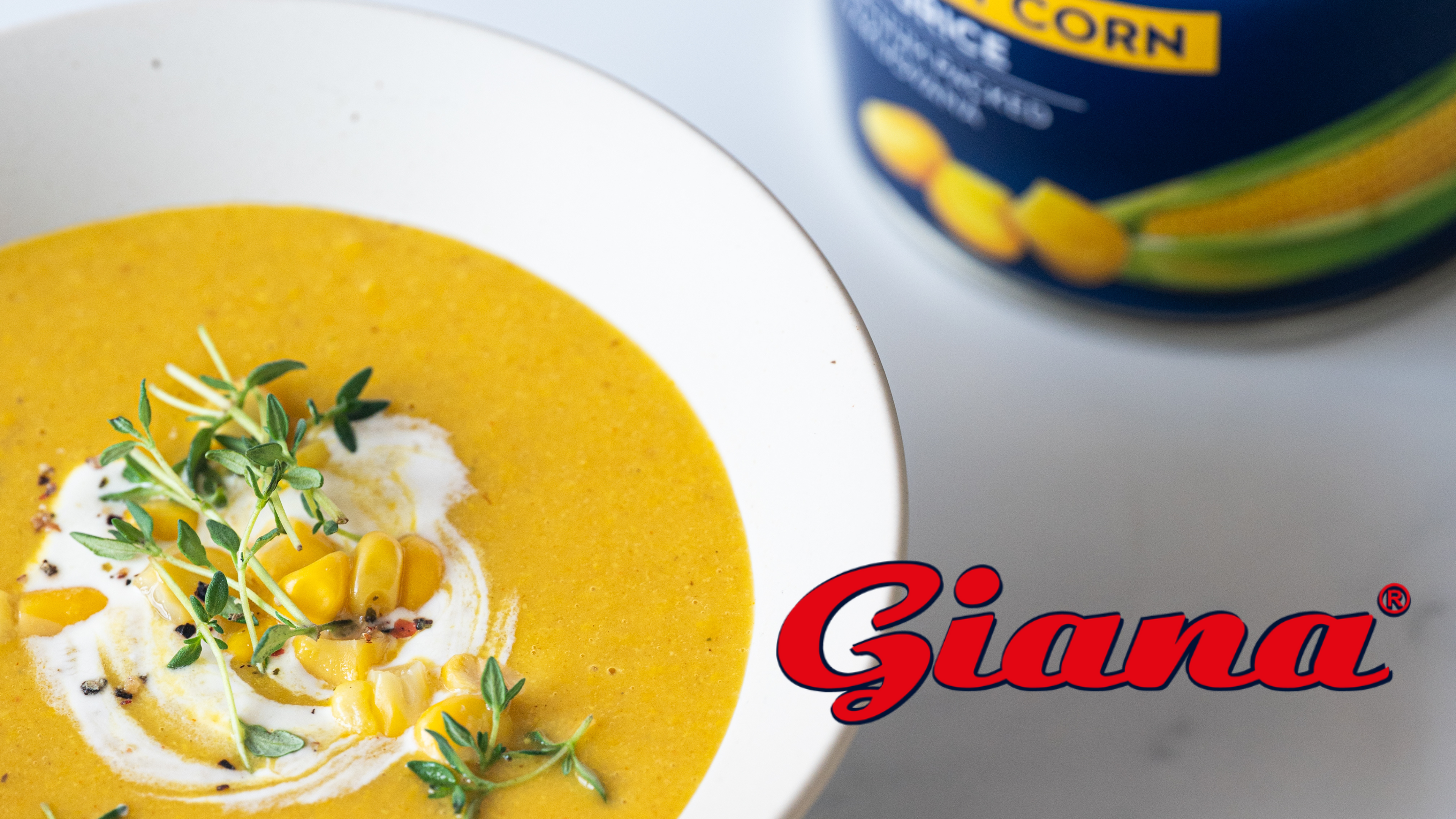 Velikonoční kukuřičná polévka s vůní koření od Giana