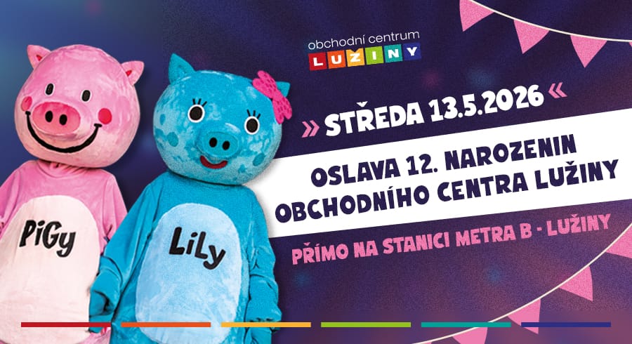 Pigy & Lily slaví 12. narozeniny OC Lužiny